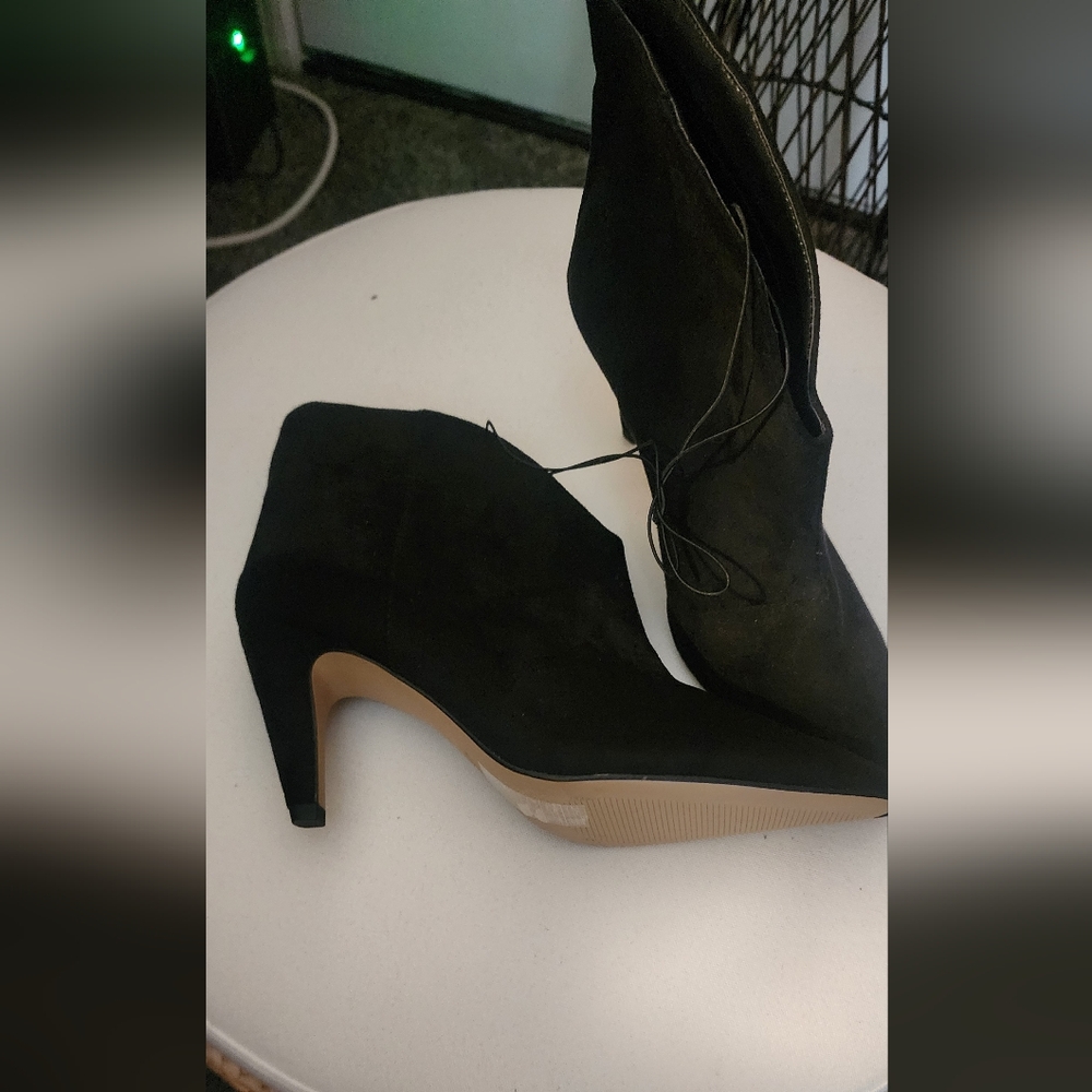H&M Black Heeled Ankle Boots